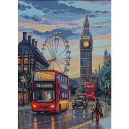 Aine Rainy London Cross Stitch Kit