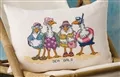 Image of Permin Sea Gals Cushion Cross Stitch Kit