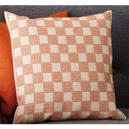 Permin Checked Cushion Cross Stitch Kit