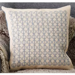 Permin Circles Cushion Cross Stitch Kit