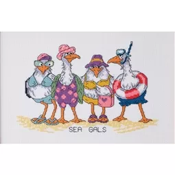 Permin Sea Gals Cross Stitch Kit