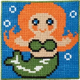 Permin Mermaid Cross Stitch Kit