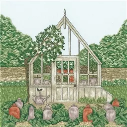 Bothy Threads Greenhouse Cross Stitch Kit