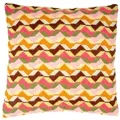 Image of Vervaco Retro Waves Longstitch Cushion Long Stitch Kit