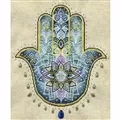 Image of Design Works Crafts Hamsa Cross Stitch Kit