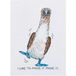 Permin I Like to Move It Cross Stitch Kit