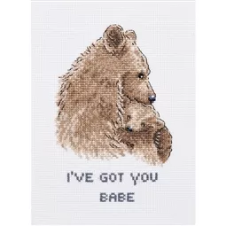 Permin I've Got You Babe Cross Stitch Kit