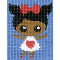 Vervaco Little Girl Tapestry Kits