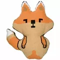 Image of Vervaco Fox Shaped Cushion Cross Stitch Kit