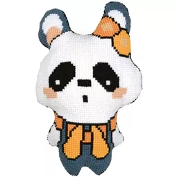 Vervaco Panda Shaped Cushion Cross Stitch Kit