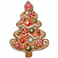 Image of Vervaco Christmas Tree Shaped Cushion Cross Stitch Kit