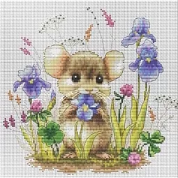 VDV Mouse Cross Stitch Kit