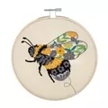 Image of Trimits Floral Bee Embroidery Kit