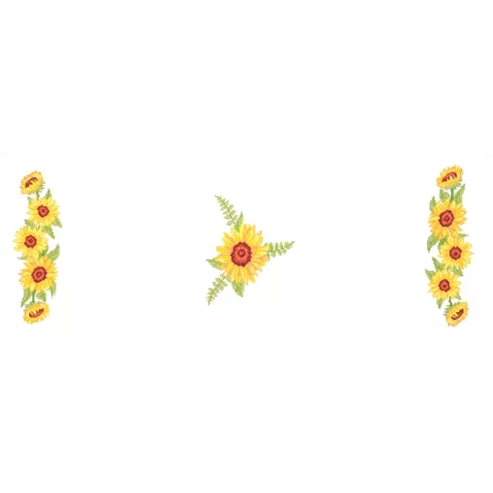 Trimits Sunflowers Runner Cross Stitch Kit