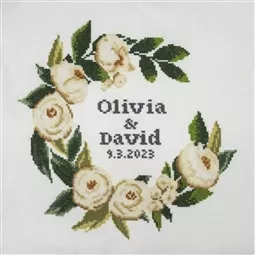 Trimits Wedding Flowers Cross Stitch Kit