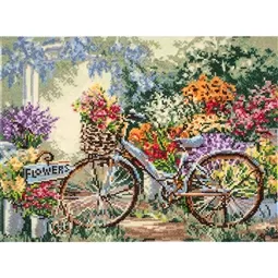 Trimits Bicycle Cross Stitch Kit