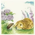 Image of Heritage Hydrangea Hideaway Cross Stitch Kit