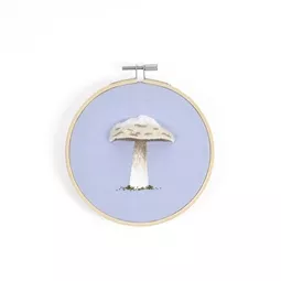 DMC Prince Mushroom - Stumpwork Embroidery Kit
