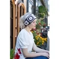 Image of Lion Brand Yarn Garfield Granny Headband Pattern