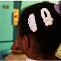 Image of Lion Brand Yarn Crochet Hair Clips Pattern