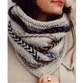 Image of Lion Brand Yarn Tango Braided Cowl Pattern