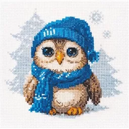 Aine Cuddly Owl Cross Stitch Kit