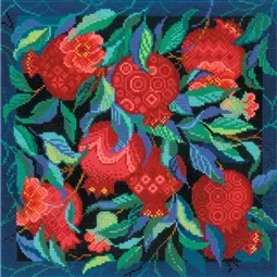 RIOLIS Panel/Cushion Pomegranate Garden Cross Stitch Kit