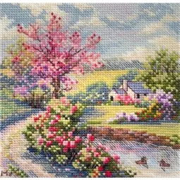 Merejka Spring Cross Stitch Kit