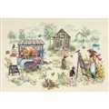 Image of Dimensions Blissful Moments Cross Stitch Kit