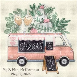 Dimensions Wedding Cheers Cross Stitch Kit