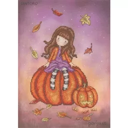 Bothy Threads Pumpkin Perch Cross Stitch Kit