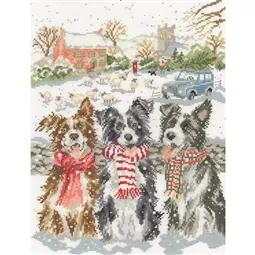 Bothy Threads While Shepherds Watched Christmas Cross Stitch Kit