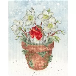 Bothy Threads Season's Tweetings Christmas Cross Stitch Kit
