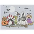 Image of Bothy Threads Howling Hounds Cross Stitch Kit
