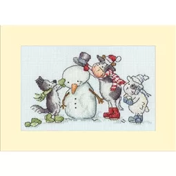 Bothy Threads Hat, Scarf, Gloves! Christmas Cross Stitch Kit