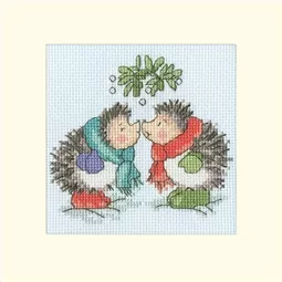Bothy Threads Christmas Kiss Cross Stitch Kit