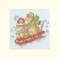 Image of Bothy Threads Hold Tight Christmas Cross Stitch Kit