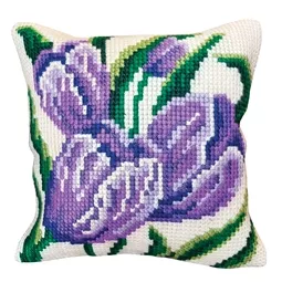 Gobelin-L Crocus Cushion Cross Stitch Kit