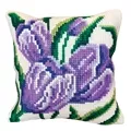 Image of Gobelin-L Crocus Cushion Cross Stitch Kit