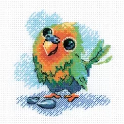 RIOLIS Little Parrot Cross Stitch Kit