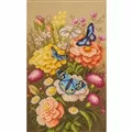 Image of Lanarte Mystic Butterfly Garden Cross Stitch Kit