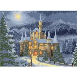 Heritage Fairytale Castle - Evenweave Christmas Cross Stitch Kit