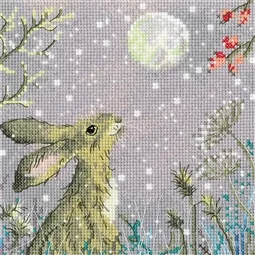 Heritage Berries and Snowflakes Christmas Cross Stitch Kit