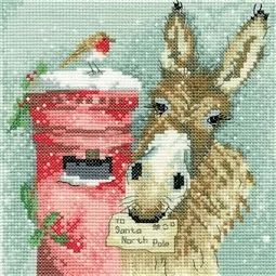 Heritage Donkey's Wish Christmas Cross Stitch Kit