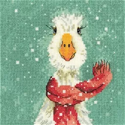 Heritage The Christmas Scarf Cross Stitch Kit