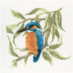 Heritage Kingfisher Cross Stitch Kit