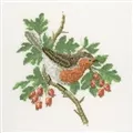 Image of Heritage Robin Cross Stitch Kit