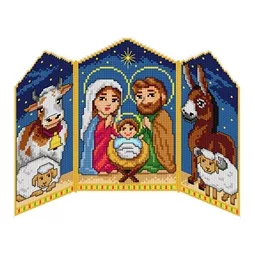 Orchidea Nativity Scene Christmas Cross Stitch Kit