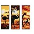 Image of Orchidea African Scenes Bookmarks Cross Stitch Kit