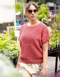 Lion Brand Yarn Warm Weather Pullover Pattern